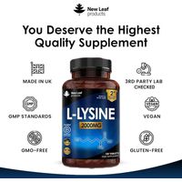 New Leaf L-Lysine Tablets 